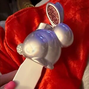Bath & Body Works Wallflower Pink Bunny  with glitz pink ear